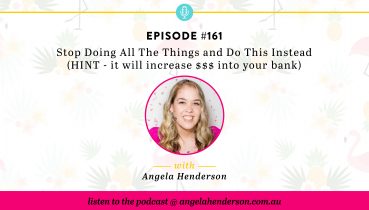 Stop Doing All The Things and Do This Instead (HINT - it will increase $$$ into your bank)